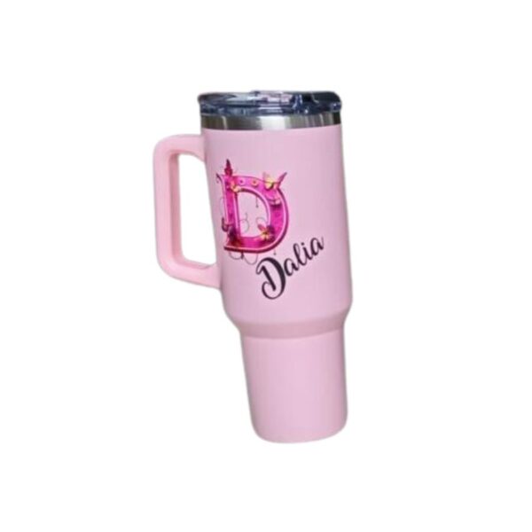 Vaso con letras personalizadas 